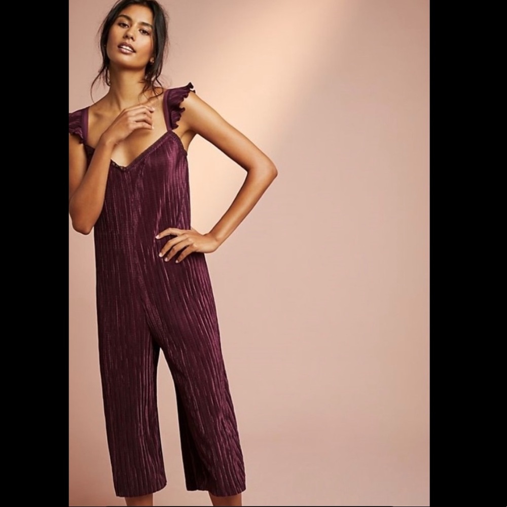 Anthropologie Floreat Willow Sleep Jumpsuit